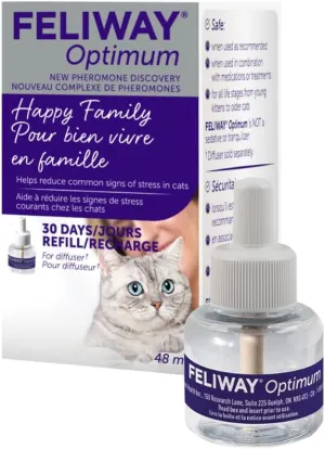 Feliway Optimum Refill 48ml cat vitamins, cat immune support