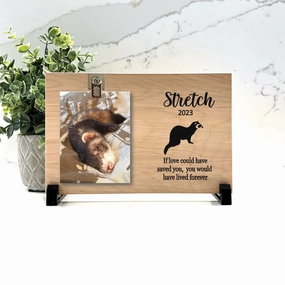 Ferret Memorial Gift - Ferret Memorial Frame show poultry,grooming poultry