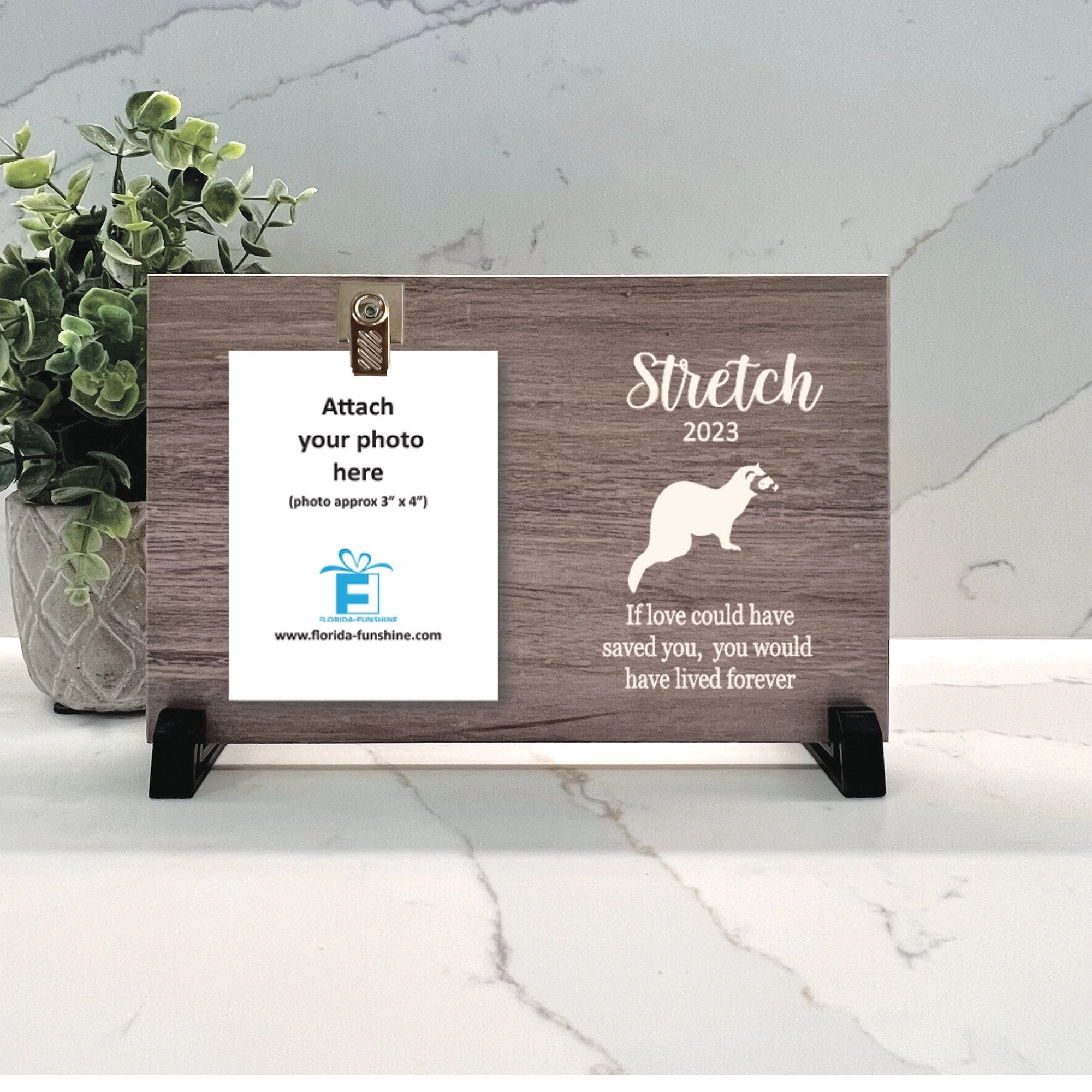 Ferret Memorial Gift - Ferret Memorial Frame
