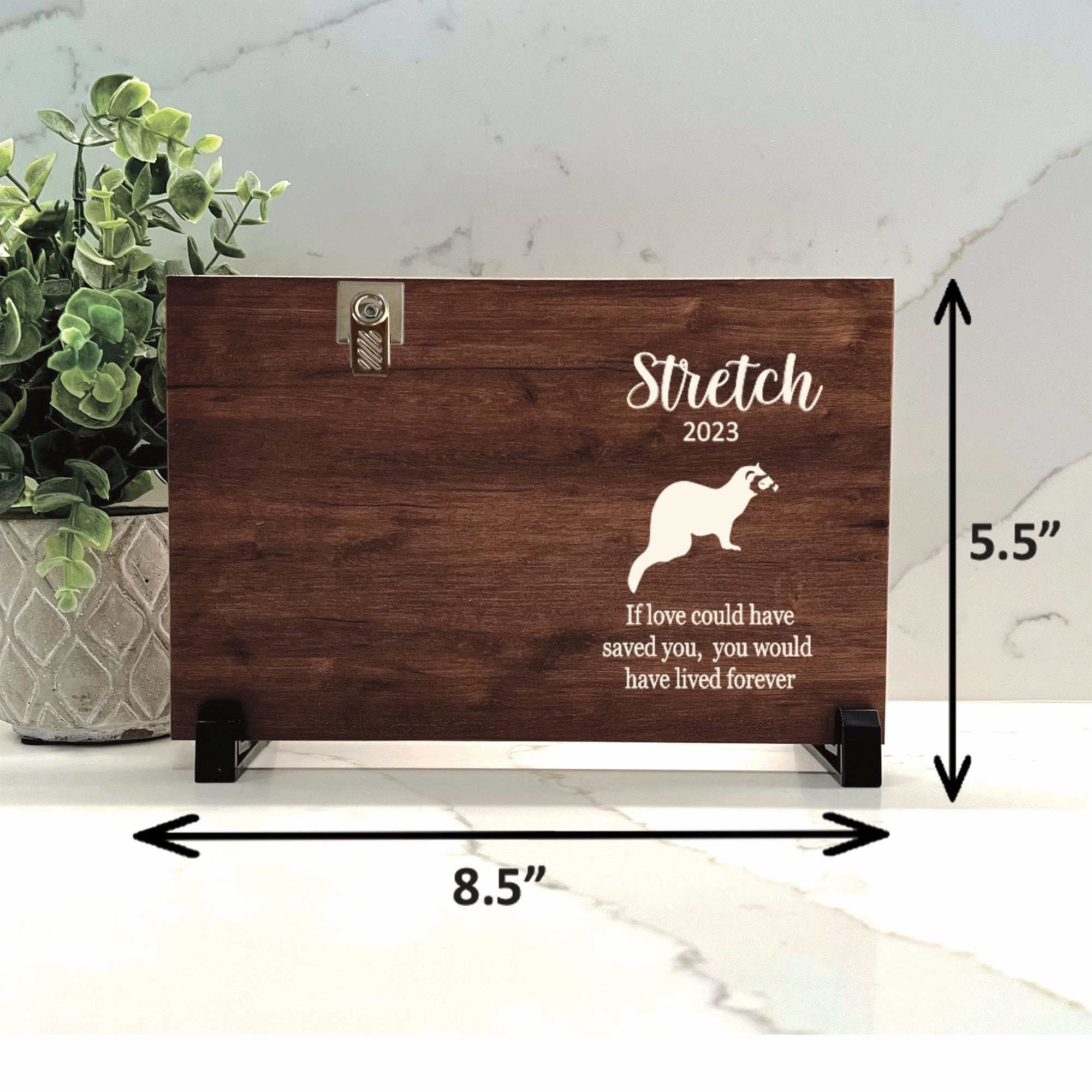 Ferret Memorial Gift - Ferret Memorial Frame
