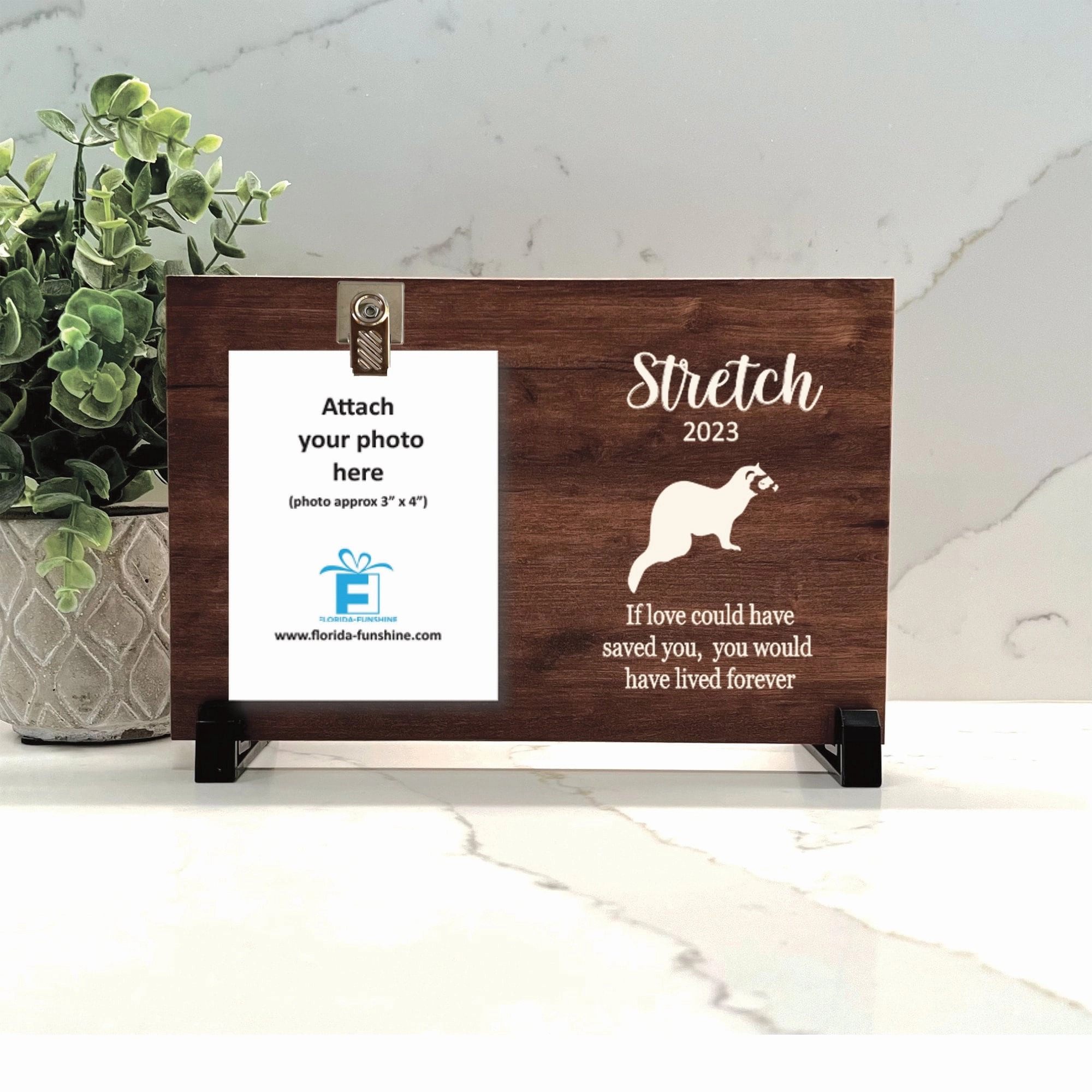 Ferret Memorial Gift - Ferret Memorial Frame