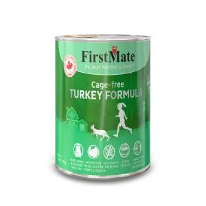 FirstMate Cat Grain Free Cage Free Turkey 12oz dry cat food, cat kibble