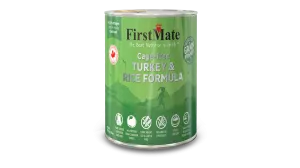 FirstMate Cat Grain Friendly Cage Free Turkey & Rice dry cat food, cat kibble