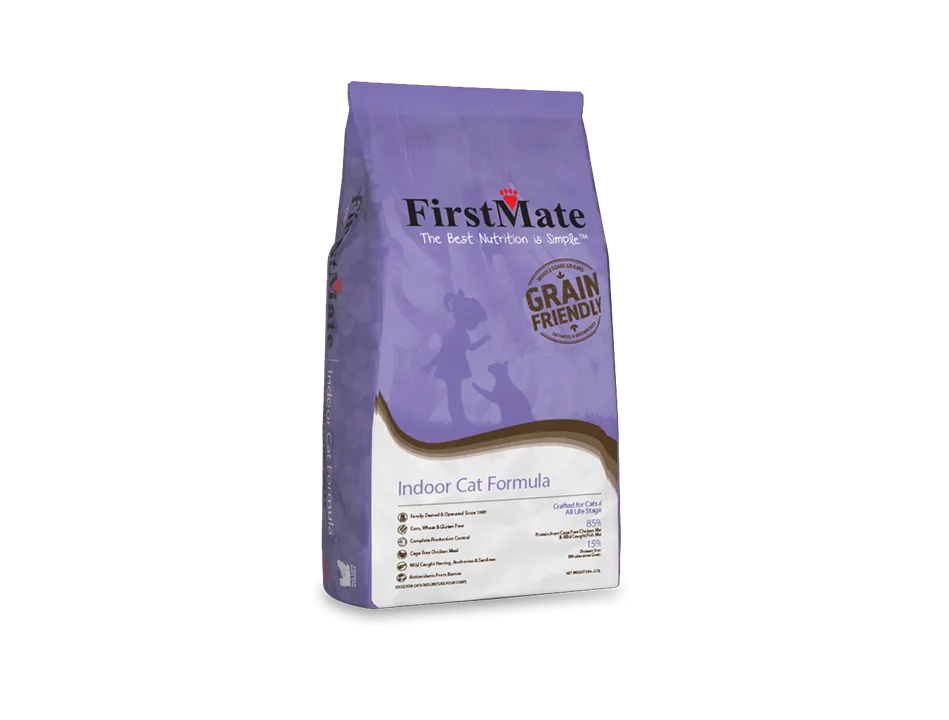 FirstMate Cat Grain Friendly Indoor Cat dry cat food, cat kibble