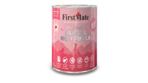 FirstMate Cat Grain Friendly Wild Pacific Salmon & Rice 12oz dry cat food, cat kibble