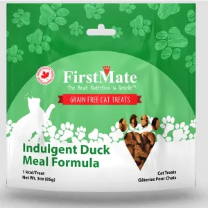 Firstmate Indulgent Duck Cat Treat 3oz cat treats, natural cat treats