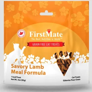 Firstmate Savory Lamb Cat Treat 3oz cat treats, natural cat treats