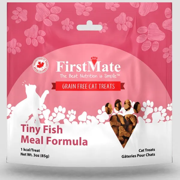 Firstmate Tiny Fish Cat Treat 3oz cat treats, natural cat treats