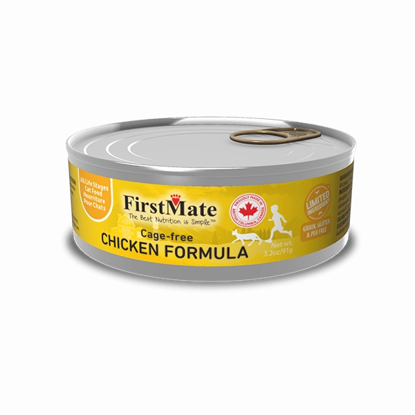 FirstMate Cage-free Chicken Formula Canned Cat Food