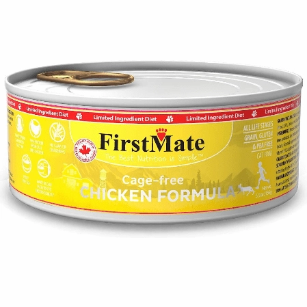 FirstMate Cage-free Chicken Formula Canned Cat Food