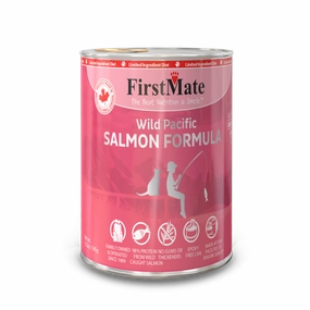 FirstMate Cat  Grain Free Wild Pacific Salmon 12oz adult cat food, best cat food for adults