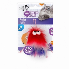 Fluffer - Red cat toy set,cat teaser