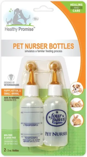 Four Paws Four Paws Pet Nurser Bottles for Dogs & Cats multivitamin for cats, daily cat supplements