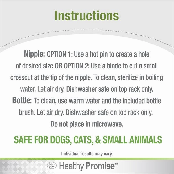 Four Paws Four Paws Pet Nurser Bottles for Dogs & Cats