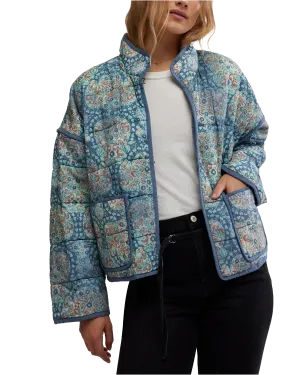Free People Clothing Chloe Jacket in Husky Combo