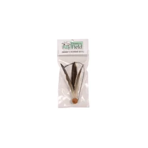From The Field Freddy's Feather Wand Natural Cat Toy Refill cat essentials, basic cat supplies
