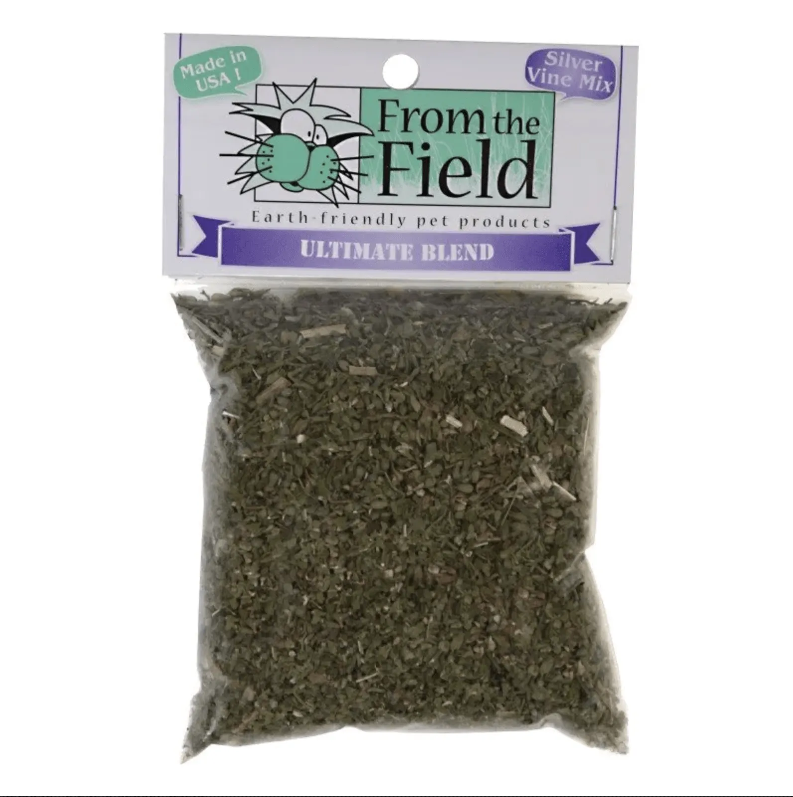 From The Field Ultimate Blend Catnip and Silver Vine Blend Bag for Cats cat essentials, basic cat supplies