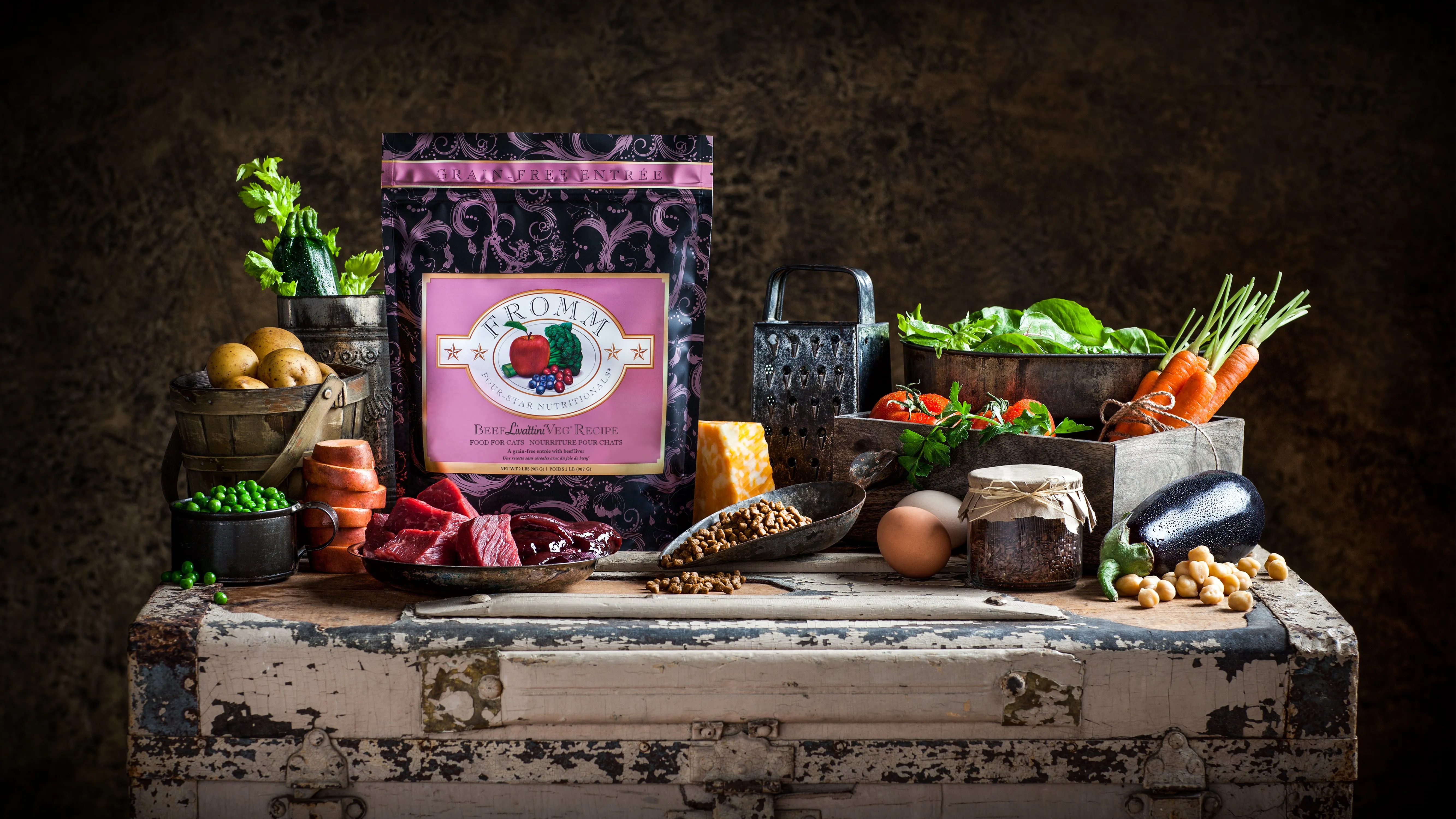 Fromm Beef Livttini Veg Cat Recipe