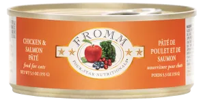 Fromm Cat Chicken & Salmon Pt 5oz dry cat food, cat kibble