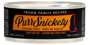 Fromm Cat Purr Snickety Chicken 5.5oz dry cat food, cat kibble