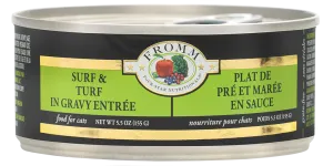 Fromm Cat Surf & Turf  5oz adult cat food, best cat food for adults