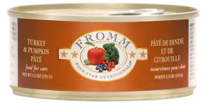 Fromm Cat Turkey & Pumpkin Pt 5oz dry cat food, cat kibble