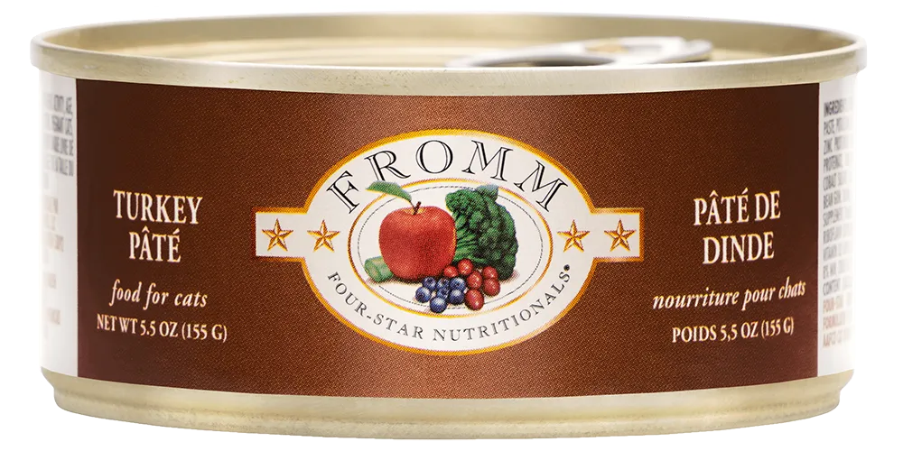 Fromm Cat Turkey Pt 5oz dry cat food, cat kibble