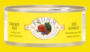 Fromm Four-Star Chicken Pate 5oz dry cat food, cat kibble