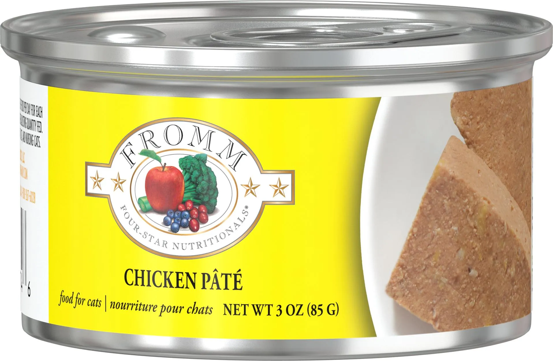 Fromm Four-Star Grain-Free Chicken Pate Canned Cat Food wet cat food, canned cat food