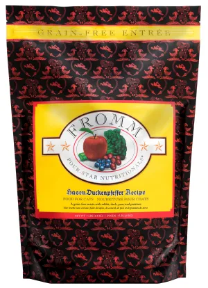 Fromm Four-Star Grain-Free Hasen Duckenpfeffer Dry Cat Food healthy cat food, premium dry cat food