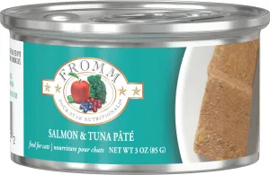 Fromm Four-Star Grain-Free Salmon & Tuna Pate Canned Cat Food wet cat food, canned cat food