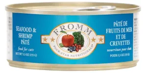 Fromm Four-Star Seafood & Shrimp Pate Canned Cat Food wet cat food, canned cat food