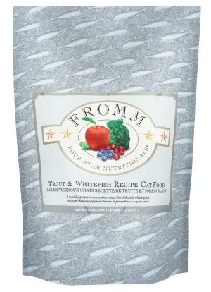 Fromm Four-Star Trout & Whitefish Dry Cat Food indoor dry cat food, healthy cat kibble
