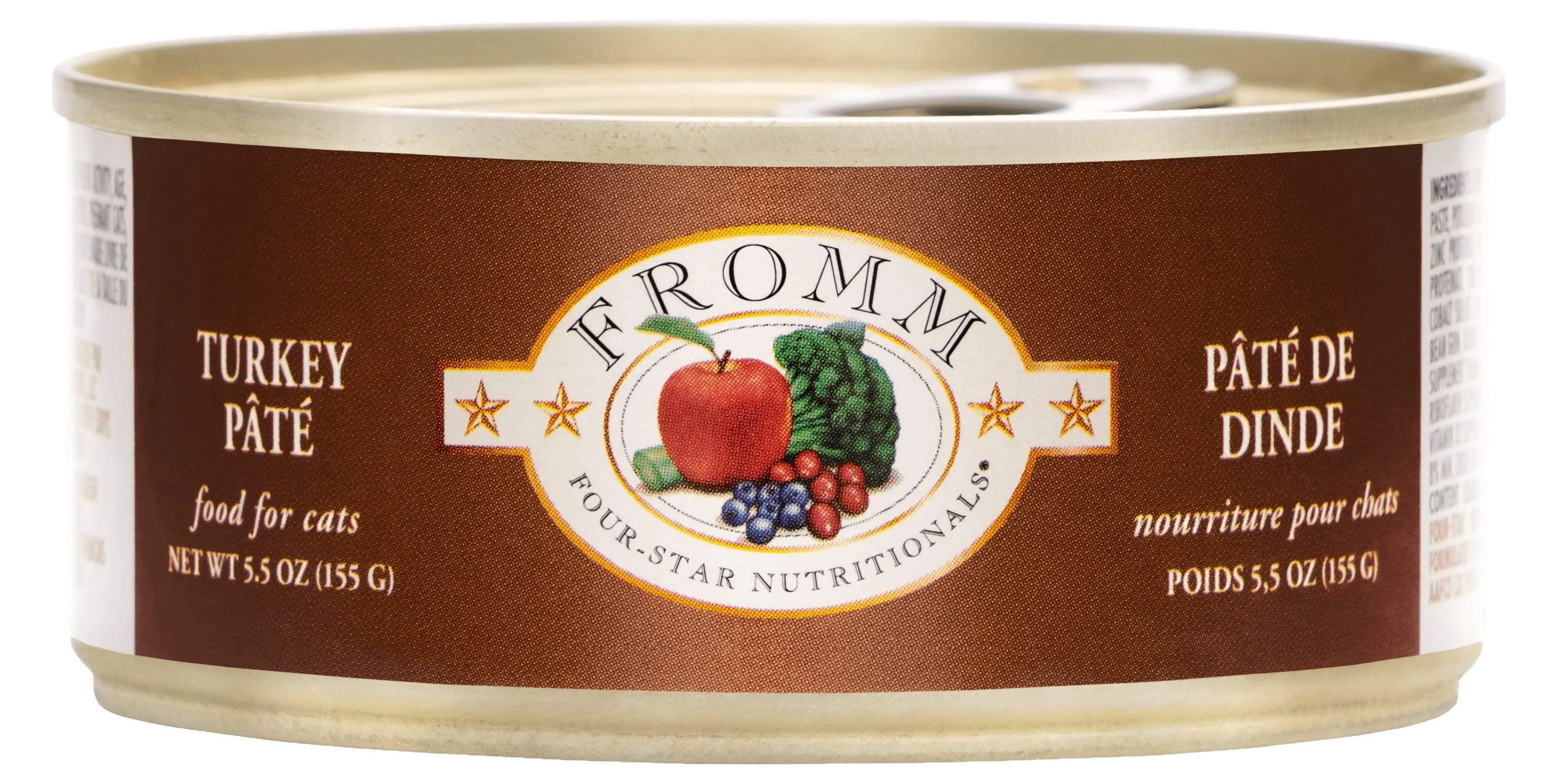 Fromm Four-Star Turkey Pt Canned Cat Food wet cat food, canned cat food