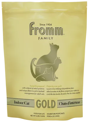Fromm Gold Indoor Cat adult cat food, best cat food for adults