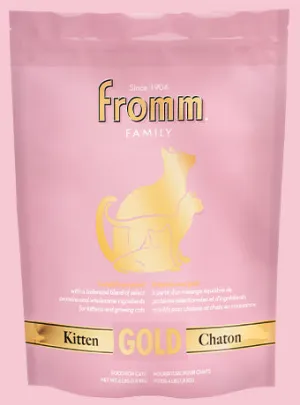 Fromm Kitten Gold kitten care supplies, kitten milk replacer