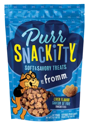 Fromm Liver Flavor Snackitties Cat Treats soft cat treats, chewy cat snacks