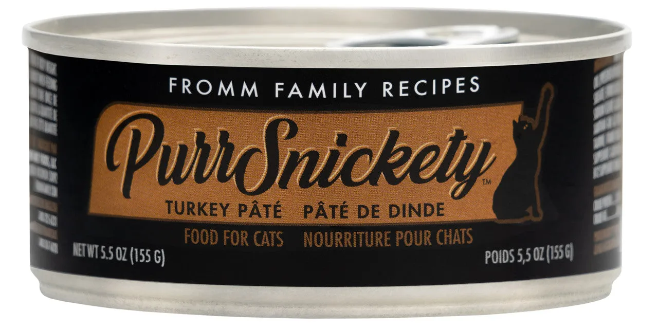 Fromm Purrsnickety Turkey Pate for Cats healthy cat food, premium dry cat food
