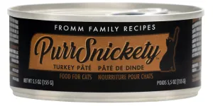 Fromm Purrsnickety Turkey Pate for Cats wet cat food, canned cat food