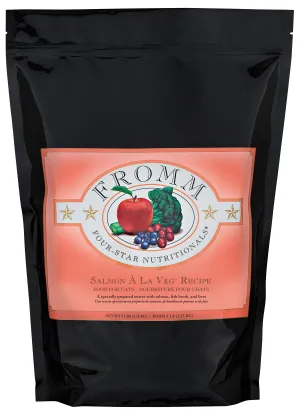 Fromm Salmon  La Veg Cat Recipe dry cat food, cat kibble