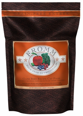 Fromm Game Bird Cat Recipe adult cat food, best cat food for adults