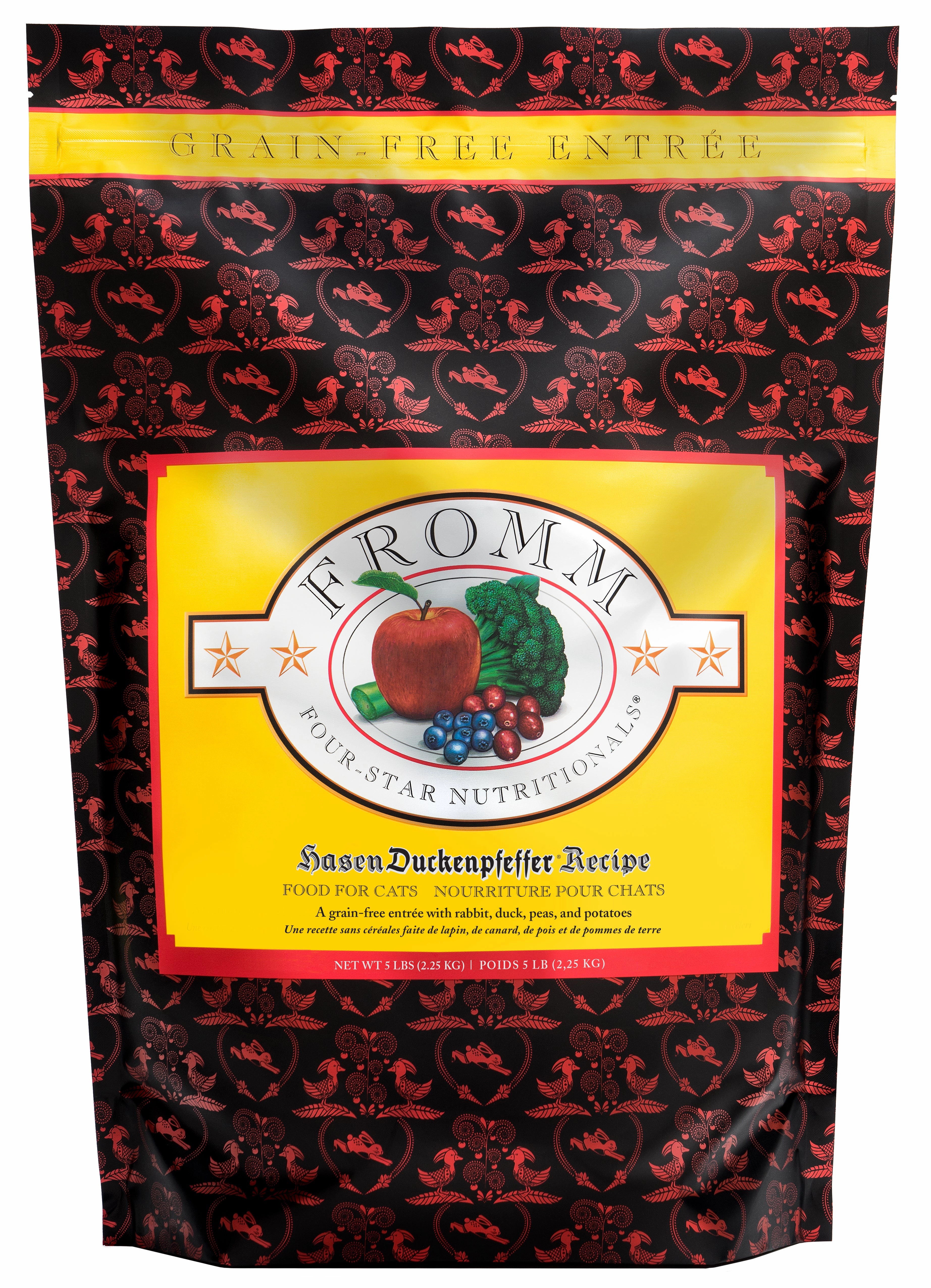 Fromm Hasen Duckenpfeffer Cat Recipe adult cat food, best cat food for adults