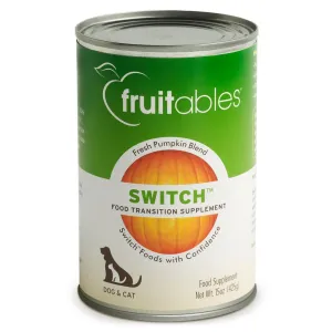 Fruitables Fresh Pumpkin Switch Pet Transition Supplement cat vitamins, cat immune support