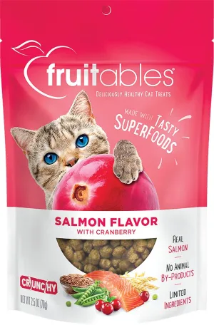 Fruitables Salmon Flavor with Cranberry Cat Treats cat treats, natural cat treats