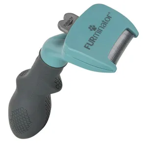 Furminator Short Hair Cat Undercoat deShedding Tool cat grooming brush, cat shampoo