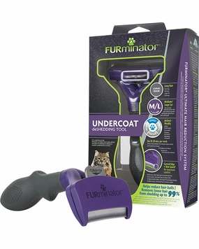 Furminator Undercoat DeShedding Medium/Large Cat Long Hair adult cat food, best cat food for adults