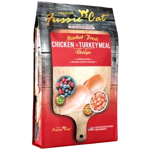 Fussie Cat Chicken & Turkey Recipe adult cat food, best cat food for adults