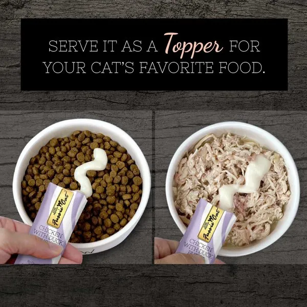 Fussie Cat Chicken with Duck Puree Lickable Cat Treats