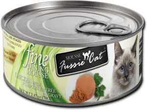 Fussie Cat Fine Dining Mousse Chicken with Pumpkin Entree Canned Cat Food wet cat food, canned cat food