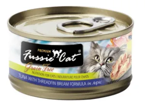 Fussie Cat Grain Free Premium Tuna with Threadfin Bream in Aspic Canned Cat Food grain free cat food, no grain dry cat food